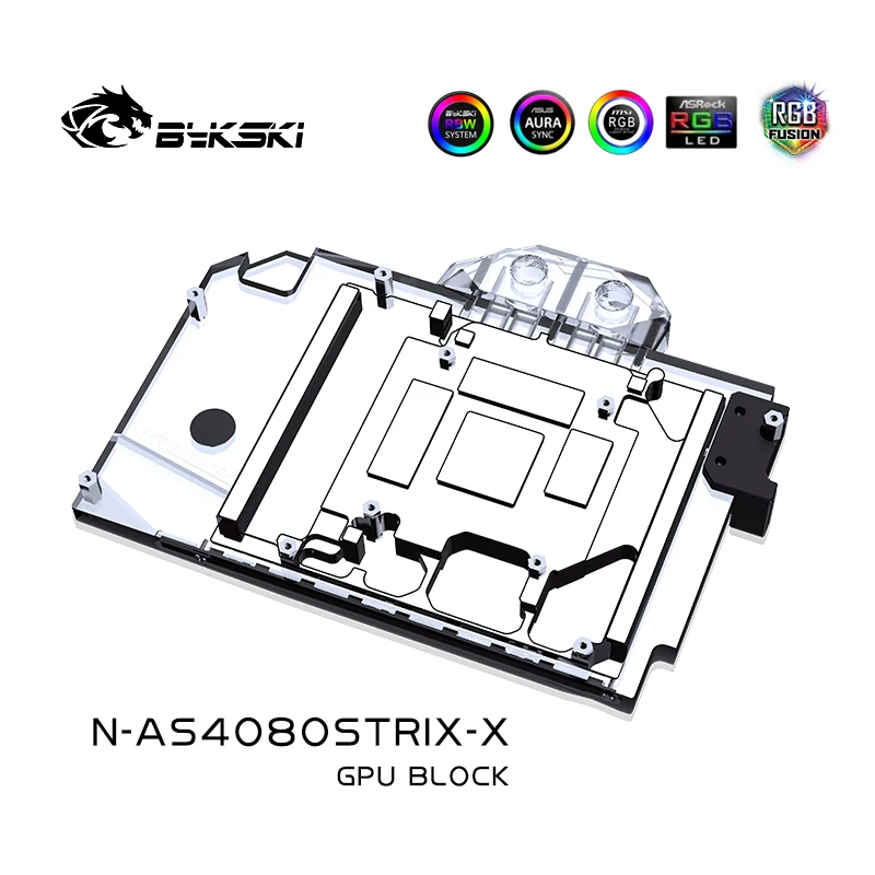 Blok GPU Bykski Digunakan untu - Rtx 3090 24Gb Gddr6X ulasan dan harga